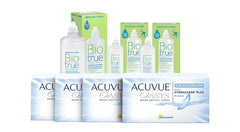 4 Kutu Acuvue Oasys Toric (Astigmatlı lens) + 1 Adet Bio True 300ml Solüsyon + 2 Adet Bio True 100ml Solüsyon